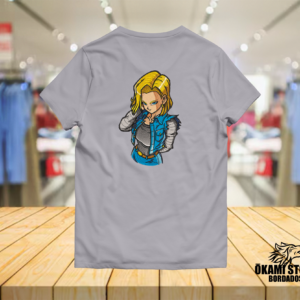 Edición especial bordada. Androide N°18