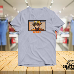 Edición especial bordada. Zenitsu (Demons Slayer, castillo infinito)